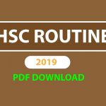 HSC routine 2019